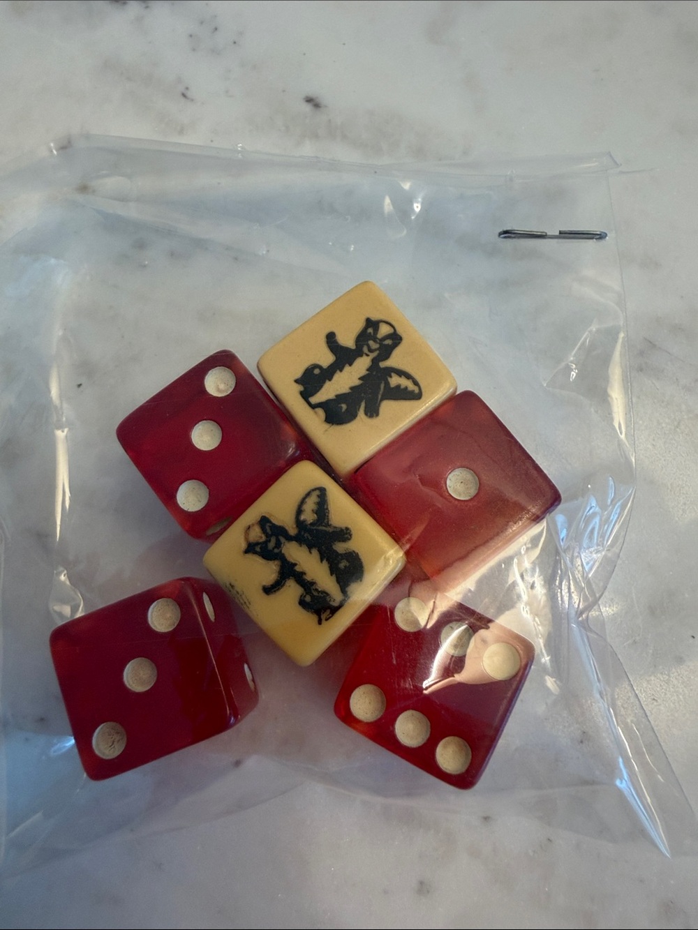 Bakelite Dice and Skunk Dice